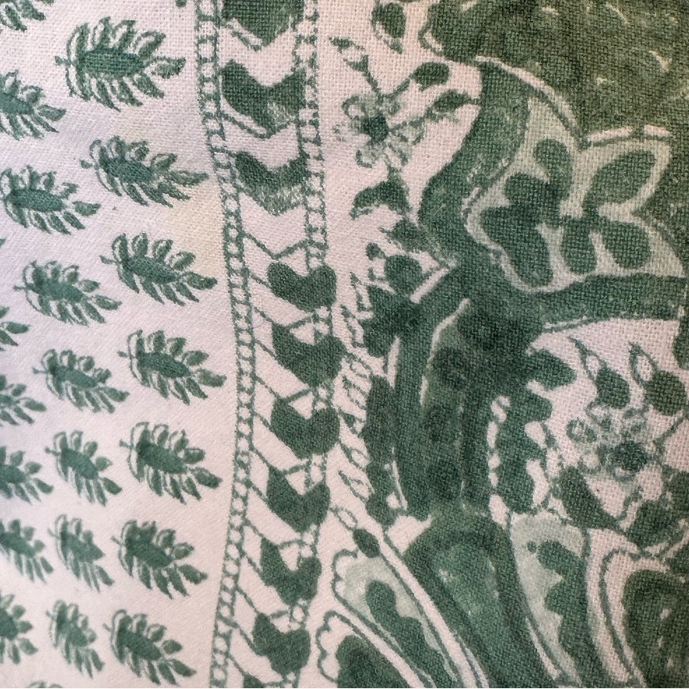 Hand Block Print 100% Cotton Tablecloth - Picture 4 of 9